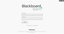 Desktop Screenshot of blackboard.westside66.org